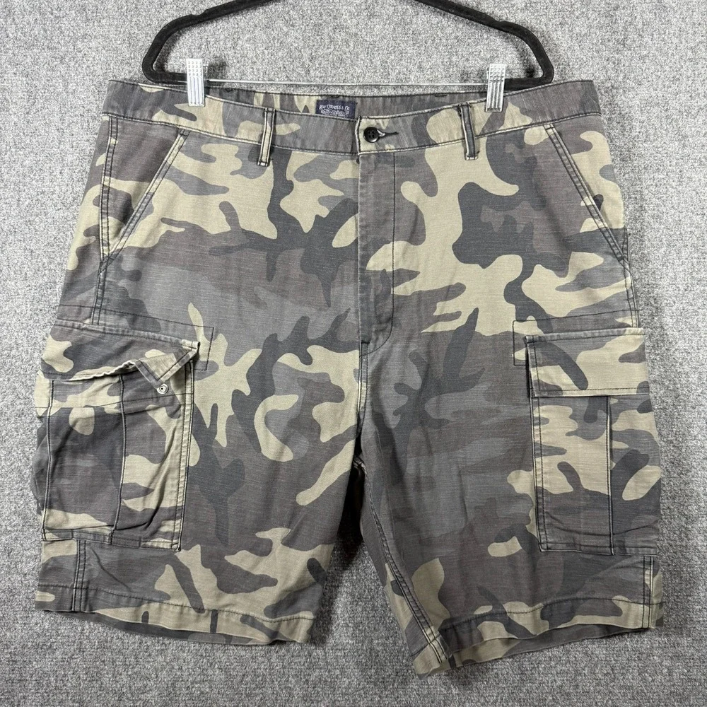 Levis Camo Carrier Cargo Shorts Camouflage Military Style Mens Size 40 #3341